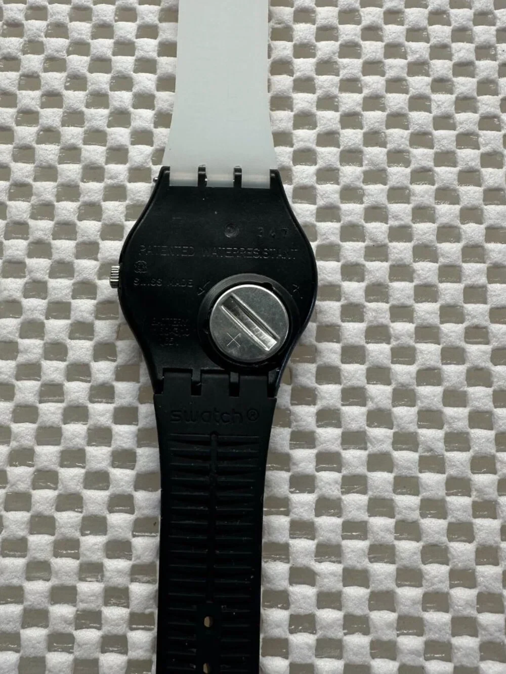 Swatch Watch Burn Inside GB219 Vintage 2003